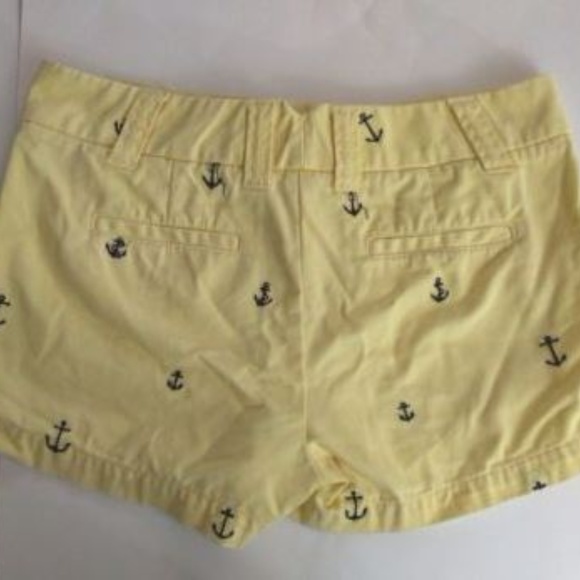 J.Crew Yellow City Fit Chino Shorts Anchor 0 - Picture 4 of 8